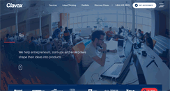 Desktop Screenshot of clavax.com